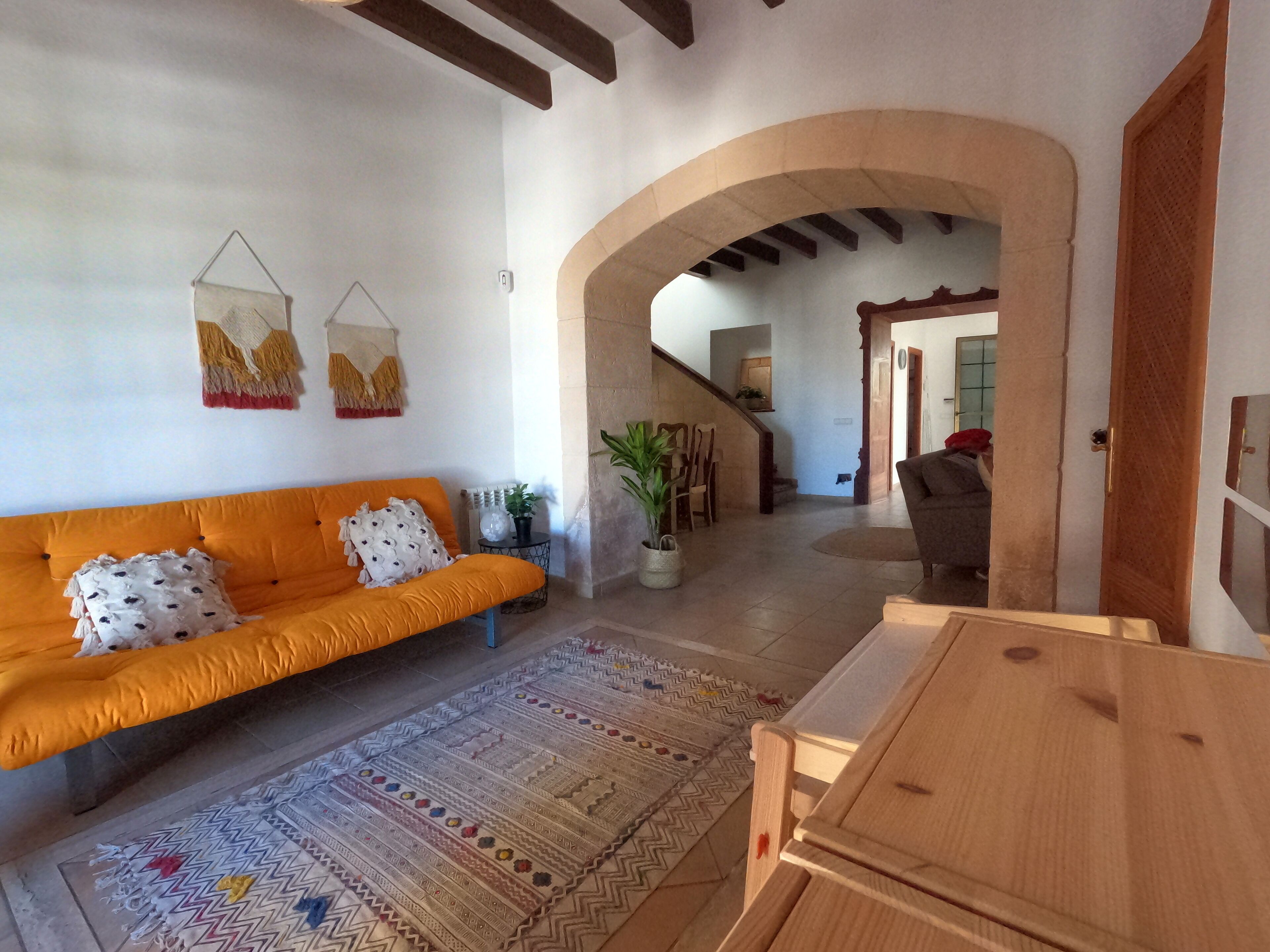 TV connectée, cheminée