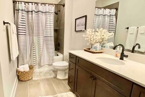 Hair dryer, towels