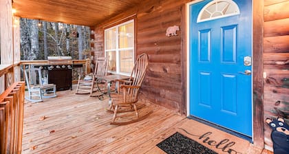 Dog-Friendly Mountain Cabin Near Lakes & Trails w/Free WiFi, W/D, Deck, Firepit