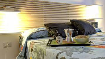 2 bedrooms, iron/ironing board