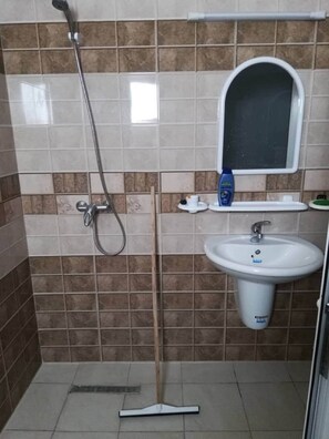 Ducha, toallas