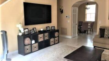 Smart TV, books, offices