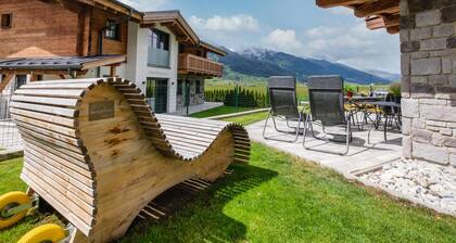 Chalet de luxe avec jardin et bien-ĂȘtre