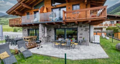 Chalet de luxe avec jardin et bien-ĂȘtre