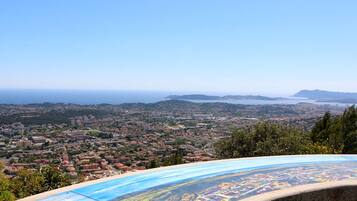 Uitzicht vanuit accommodatie