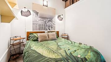 1 Schlafzimmer, BĂŒgeleisen/BĂŒgelbrett, kostenloses WLAN, BettwĂ€sche