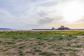Na praia 