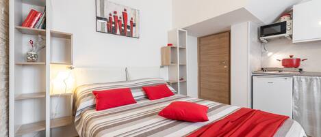 1 Schlafzimmer, kostenloses WLAN, Bettwäsche