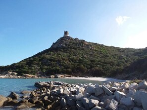 Beach nearby - Holiday Apartment Stella Rossa with A/C and Wi-fi (Villasimius)