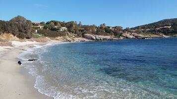 Una spiaggia nelle vicinanze