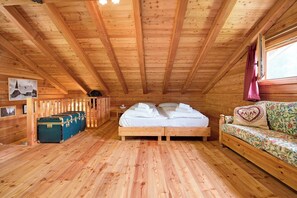 1 chambre, fer et planche Ă repasser, draps fournis