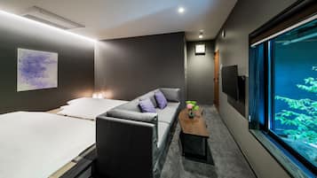 Kamar Twin Tradisional, Bebas Asap Rokok, kamar mandi pribadi | Didekorasi berbeda-beda dan dilengkapi dengan perabotan berbeda-beda