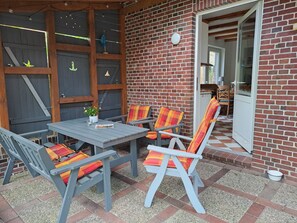 Outdoor dining - Skipper Huus, Deutschland (Esens)