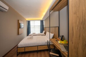 Deluxe Double or Twin Room | In-room safe, soundproofing, free WiFi, bed sheets - Corlu Dem Hotel (Corlu)