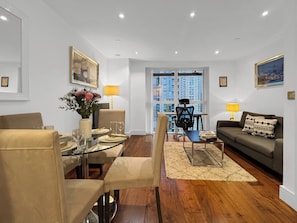 Superior Apartment, 1 Bedroom | Living area