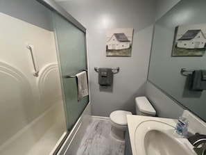 Badekar og hårføner