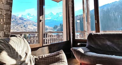 Appartement lumineux au ski pour 6 - Grand balcon, cĆur du village