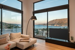 Fireplace - Seametry Luxrury Living Penthouse (Chania)