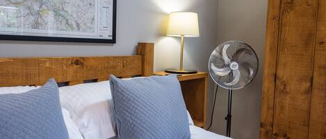 1 غرفة نوم ومكواة/لوح كي وواي فاي مجانًا وملاءات أسرّة