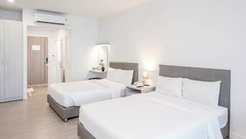 Premium Twin Room, 2 Queen Beds, Non Smoking, Air conditioning | Minibar, desk, laptop workspace, blackout drapes
