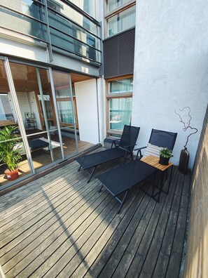 Deluxe-Penthouse | Terrasse/Patio