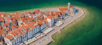 Punta Piran terrace with 360 ° view