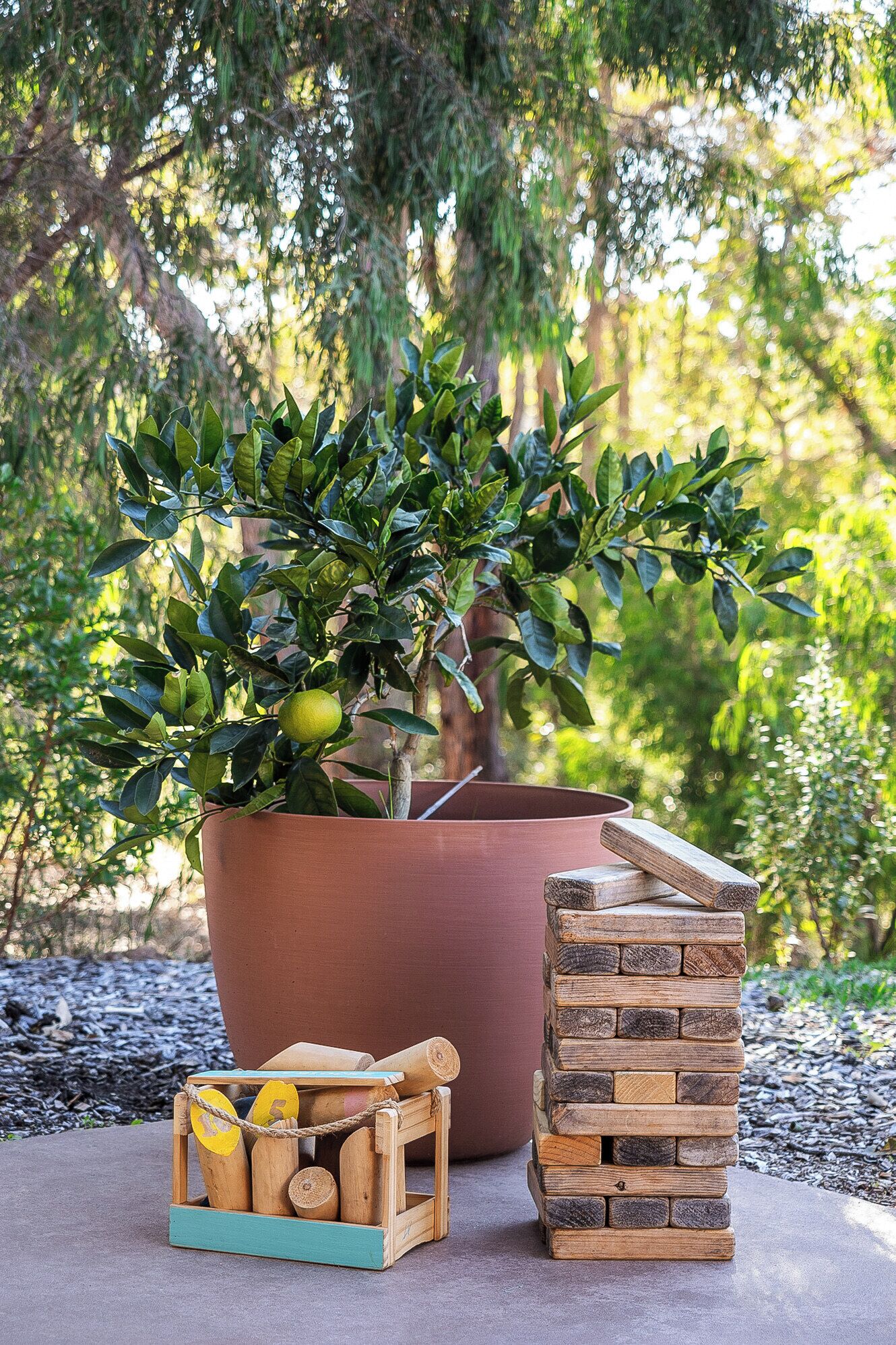 Enceinte de l’hébergement
