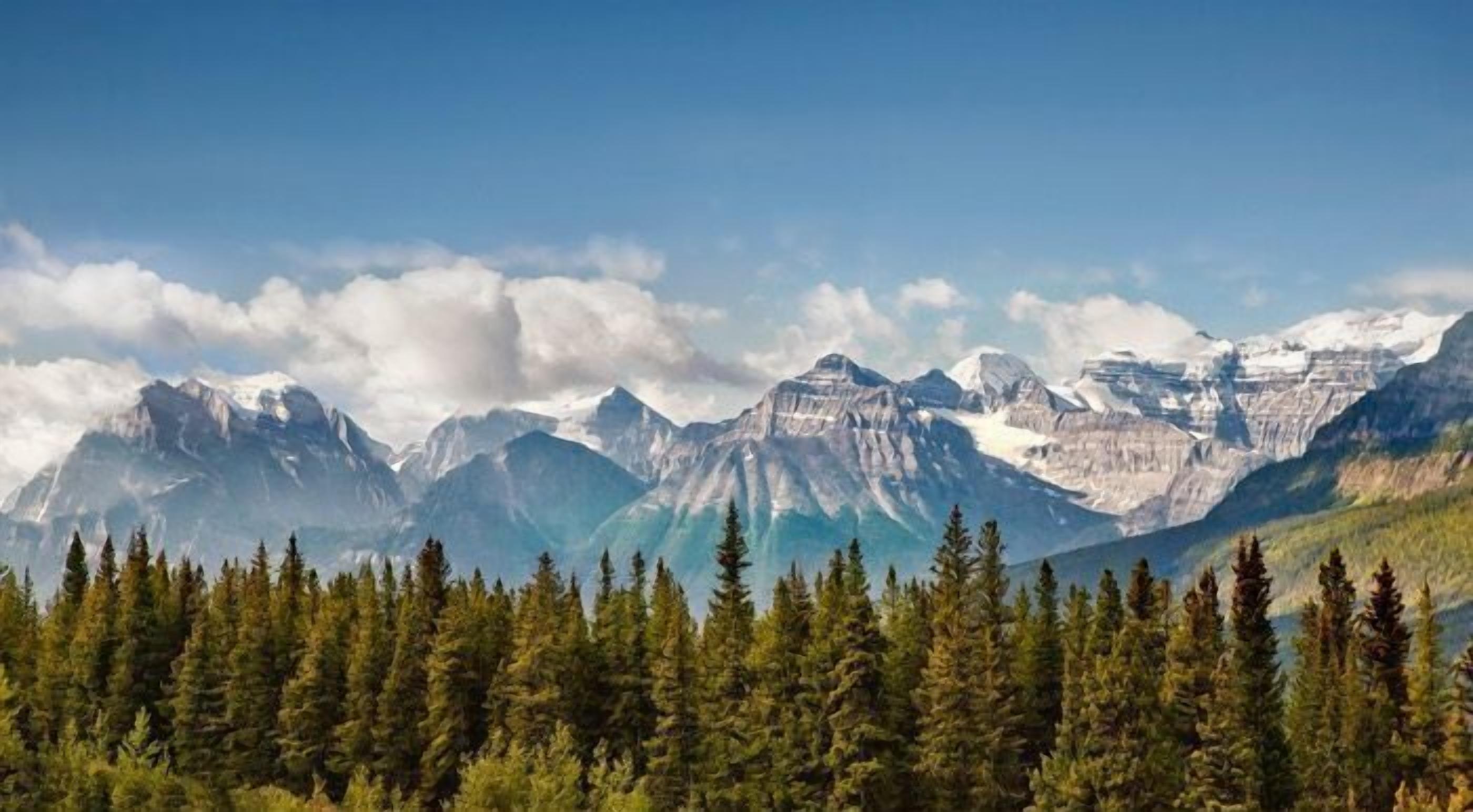 The Lake Louise Ski Resort is a five-minute drive away