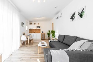 Standard Apartment | Living room | Smart TV, Netflix, streaming services