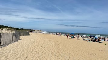 Vlak bij het strand