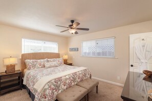 2 habitaciones, escritorio, tabla de planchar con plancha y wifi gratis 