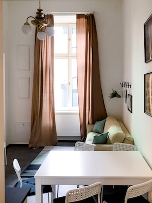 Living area - Apartment in the heart of Europe (Hlavní mesto Praha)