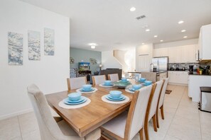 House, 5 Bedrooms | Dining - 5 Bed 5 Bath In 5 Star Resort Near Disney! 5 Bedroom Home by RedAwning (Kissimmee)