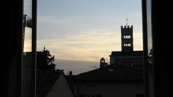 Blick von der Unterkunft