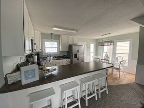 Fridge, microwave, oven, stovetop - Sunset Beach HGTV Winner! Great Location, Steps to Beach!  (Sunset Beach)
