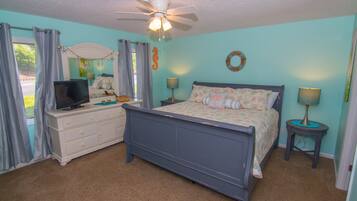 3 多间卧室、免费 WiFi、床单