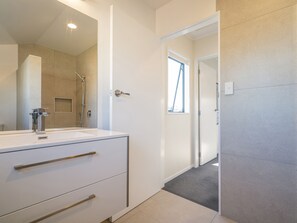 Shower, hair dryer