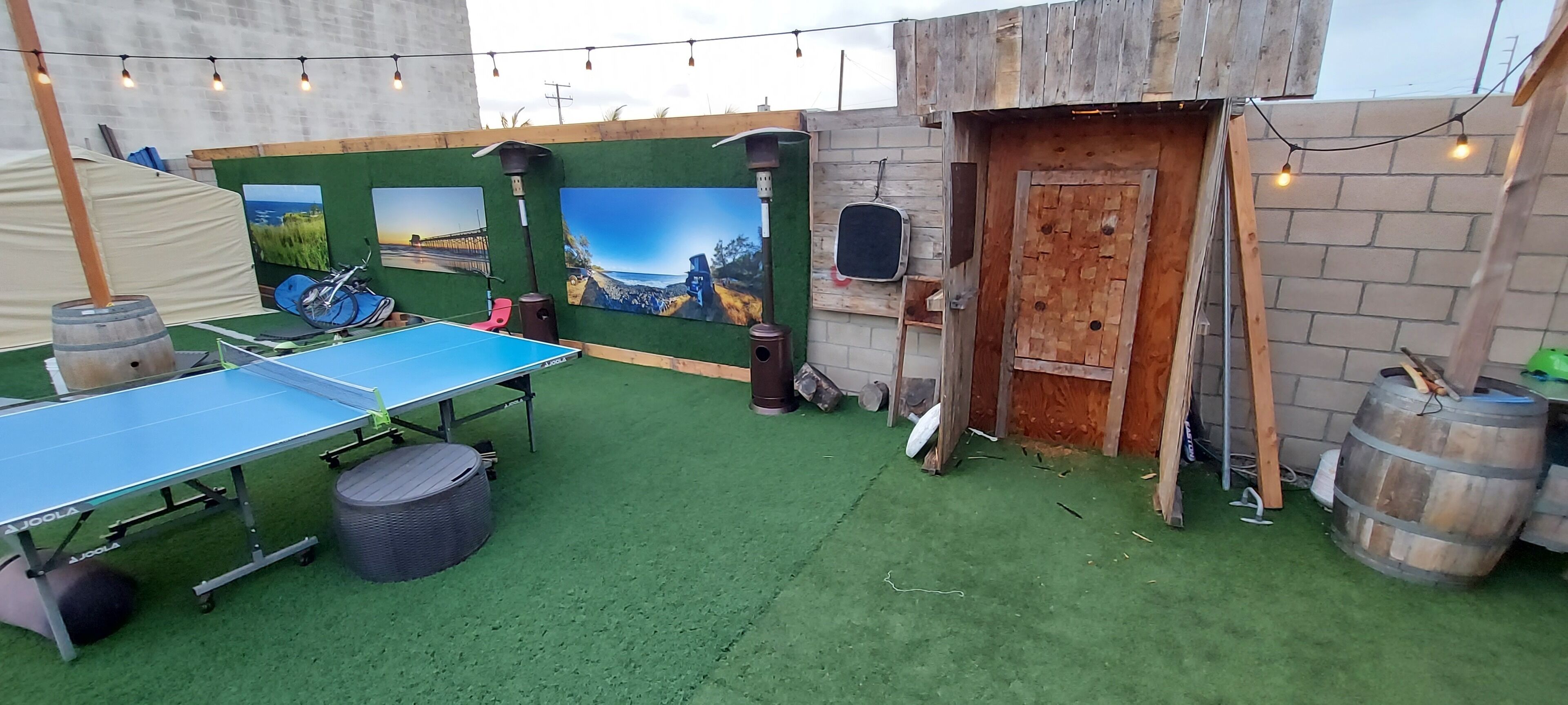 Enceinte de l’hébergement