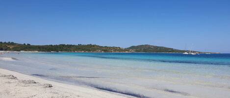 Beach nearby, sun-loungers