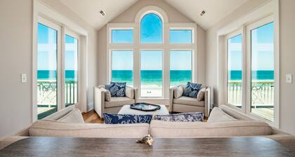 Sunburst 6 bedroom ocean front house on Pawleys Island