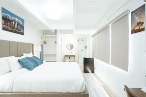 1 chambre, bureau, fer et planche à repasser, Wi-Fi gratuit