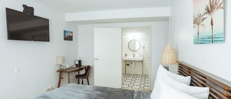 1 soveværelse, skrivebord, strygejern/strygebræt, gratis Wi-Fi