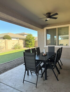 Outdoor dining