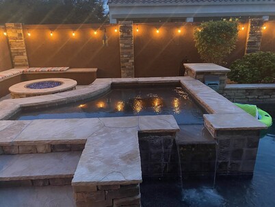 Beautiful quiet AZ getaway with heated pool, pool table, 2 king beds+ STR0000361