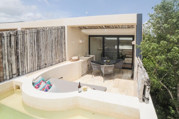 Restaurante al aire libre