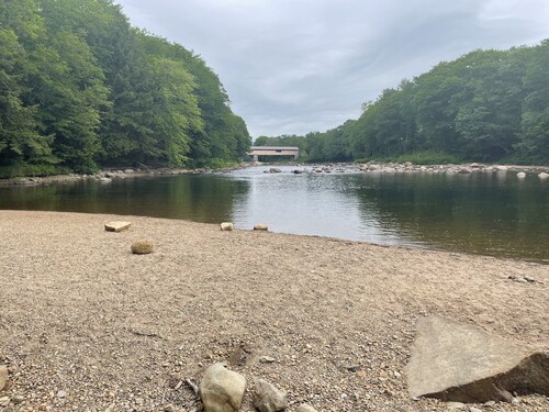 Josh’s Campton Cottage by the Pemi River in the White Mountains!