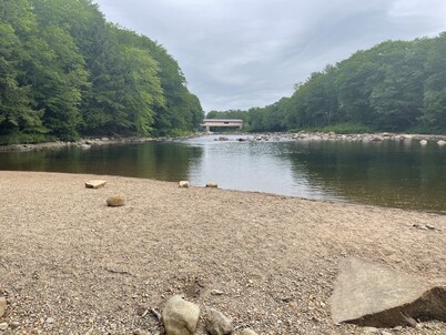 Josh’s Campton Cottage by the Pemi River in the White Mountains!