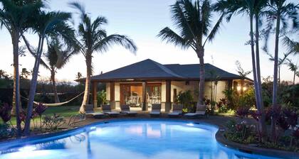 Spectacular luxury golf course view home in the heart of the Mauna Lani resort