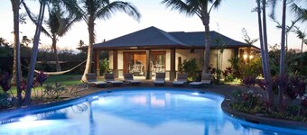 Spectacular luxury golf course view home in the heart of the Mauna Lani resort