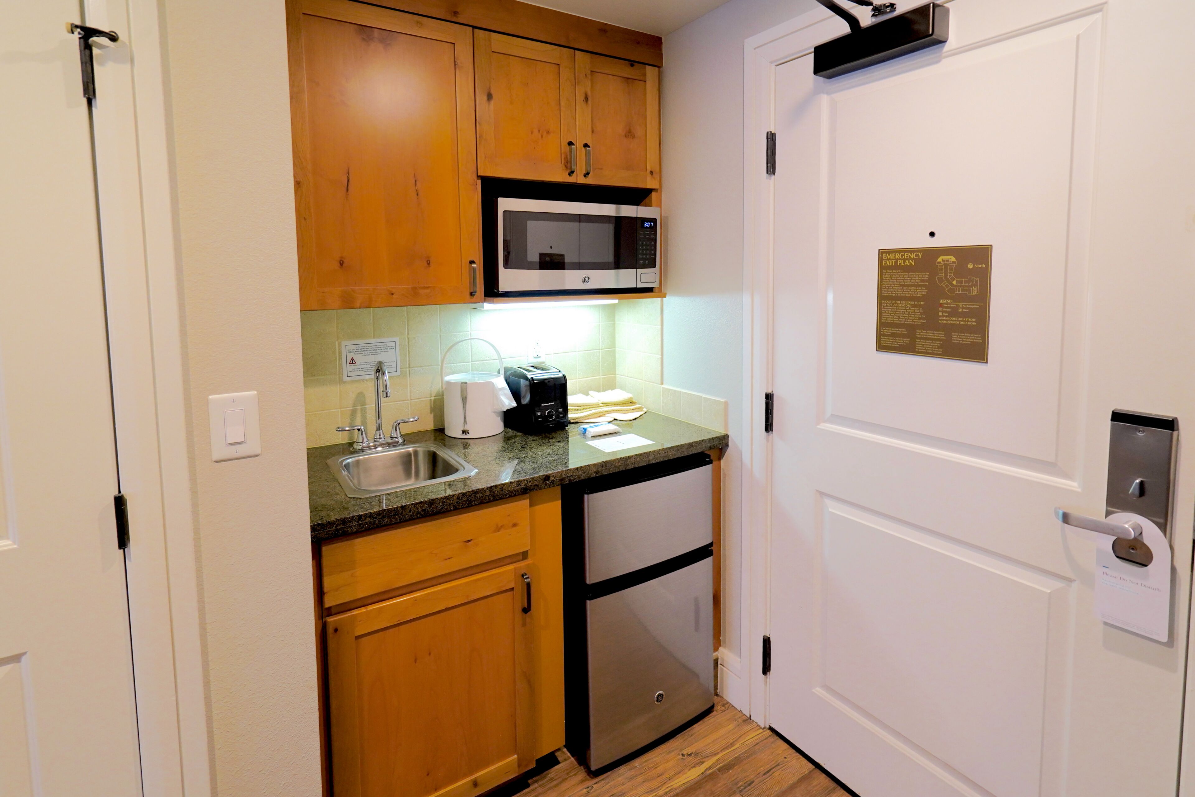 private kitchenette